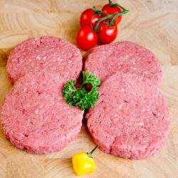 Plain 6oz Beef Burgers