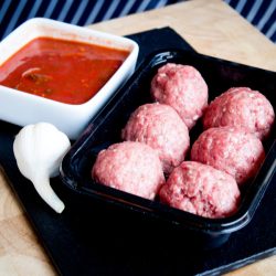 meat balls by Heys Butchers