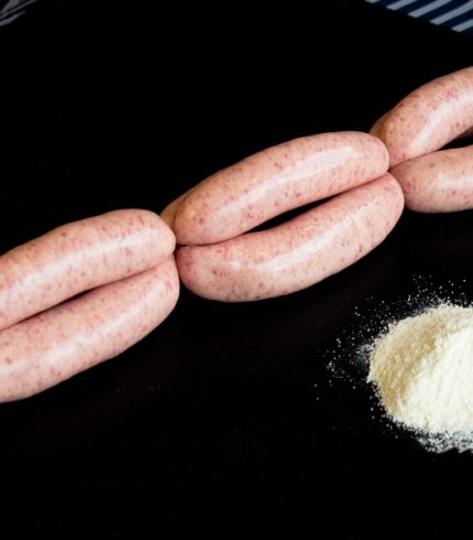 plain pork sausages