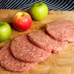 pork and apple burgers