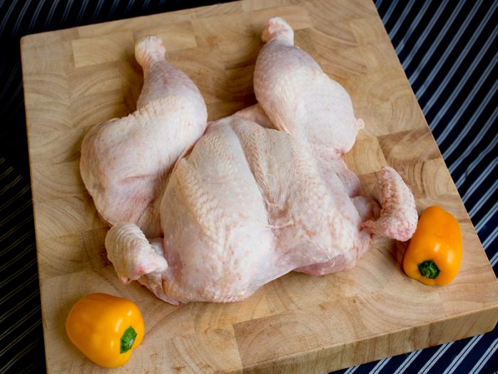 Plain Spatchcock Chicken
