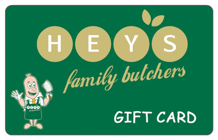 Heys Butchers Gift Card